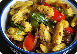 High Protein Sprouts Bowl (with Paneer & Soya)